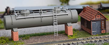 072-1037 - H0 - Sandbunker mit Kompressorhaus